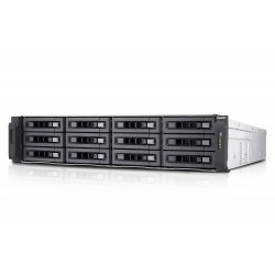 QNAP TS-EC1280U R2 NAS Rack (2 U) Ethernet/LAN Noir