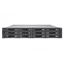 QNAP TVS-EC1280U-SAS-RP Rack (2 U) Ethernet/LAN Noir, Gris