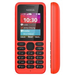 Nokia 130 Dual SIM 1.8" 67.9g Rouge