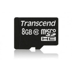 Transcend 8GB MicroSDHC Class 10 UHS-I (Ultimate) 8Go MLC mé