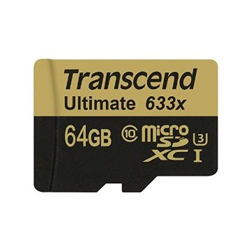 Transcend 64GB MicroSDXC 64Go UHS Class 10 mémoire flash