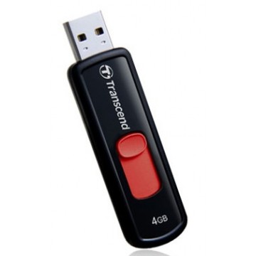 Transcend JetFlash 500 4Go USB 2.0 Rouge lecteur flash