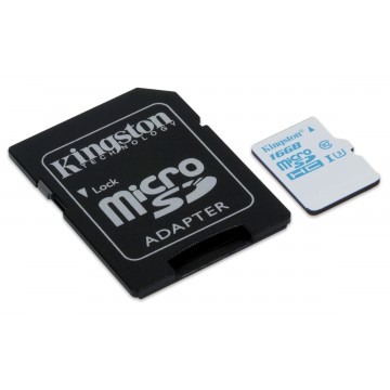 Kingston Technology MicroSD Action Camera UHS-I U3 16GB 16Go