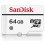 Sandisk 64GB MicroSDXC 64Go Class 10 mémoire flash