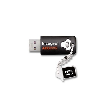 Integral 4GB Crypto Drive 4Go USB 2.0 Noir lecteur flash