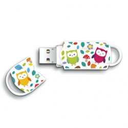 Integral 8GB Owls 8Go USB 2.0 Multi lecteur flash