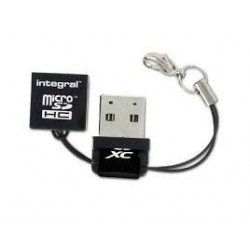 Integral INMSDH16G10-40NAUSBR USB Noir lecteur de carte mémo
