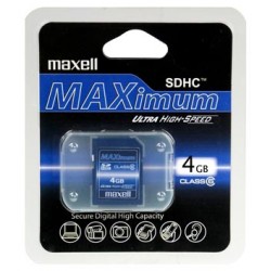 Maxell MAXimum SDHC Card 8GB 8Go mémoire flash