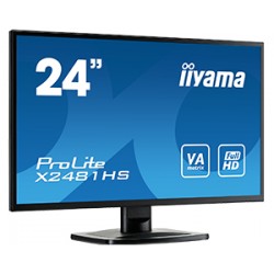 iiyama ProLite X2481HS-B1 23.6" Noir Full HD écran plat de P