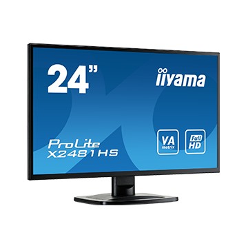 iiyama ProLite X2481HS-B1 23.6" Noir Full HD écran plat de P