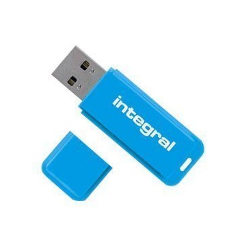 Integral Neon USB3.0 64GB 64Go USB 3.0 Bleu lecteur flash