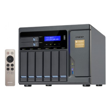 QNAP TVS-882T Storage server Tour Ethernet/LAN