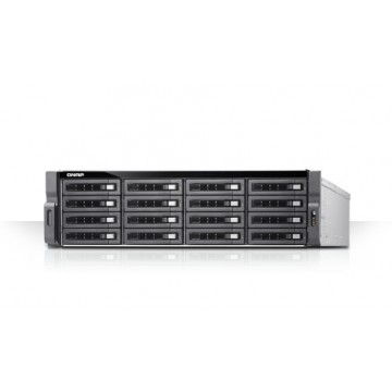 QNAP TDS-16489U NAS Rack (3 U) Ethernet/LAN Noir, Gris
