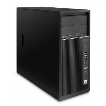 HP Z 240 MT 3.3GHz E3-1225V5 Mini Tour Noir