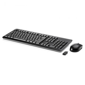 HP QY449AA RF sans fil QWERTY Noir clavier