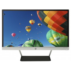 HP 22cw 21.5" Argent naturel (face avant) et noir (capot arr