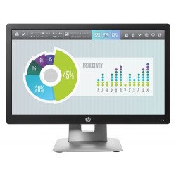 HP EliteDisplay E202 IPS 20" Noir, Argent