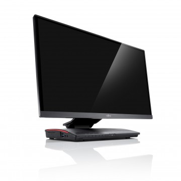 Fujitsu Displays X23T-1 MHL 23" Noir, Rouge Full HD Matt