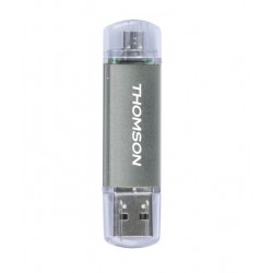 Thomson Dual 8GB 8Go USB 2.0/Micro-USB Gris