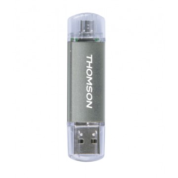 Thomson Dual 8GB 8Go USB 2.0/Micro-USB Gris