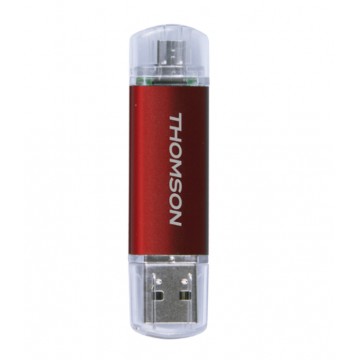 Thomson Dual 16GB 16Go USB 2.0/Micro-USB Gris