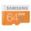 Samsung 64GB, MicroSDXC EVO 64Go UHS Class 10 mémoire flash