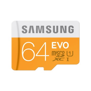 Samsung MB-MP64D 64Go MicroSDXC UHS-I Class 10 mémoire flash