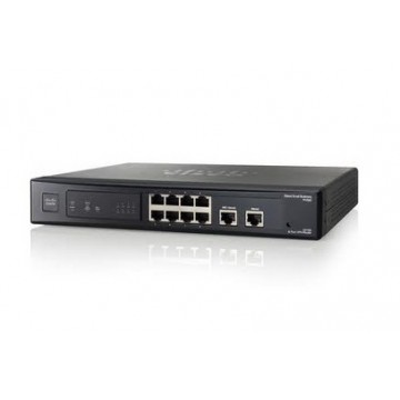 Cisco RV082 Ethernet/LAN Noir, Argent