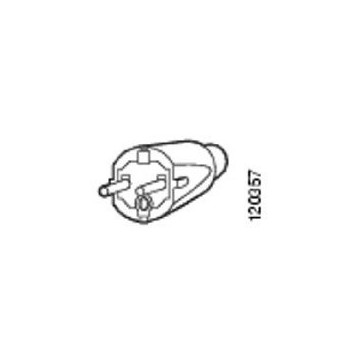 Cisco CAB-AC-2800W-EU= 4m CEE7/7 Schuko C19 coupler Noir câb