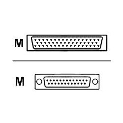 Cisco Smart Serial WIC2/T 26 Pin - RS530 D25 Male DTE