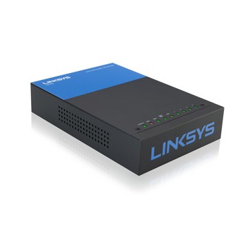 Linksys LRT224 Ethernet/LAN Noir, Bleu