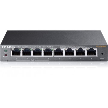 TP-LINK 8-Port Gigabit Easy Smart Switch with 4-Port PoE