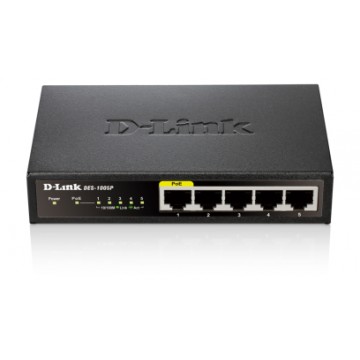 D-Link DES-1005P commutateur réseau