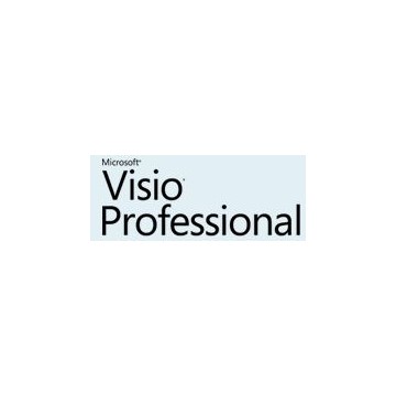 Microsoft Visio Professional, GOV, OL D, Lic/SA, 1Y-Y1