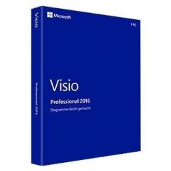 Microsoft Visio Professional 2016, 1u