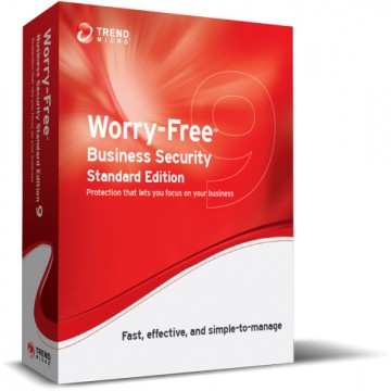 Trend Micro Worry-Free Business Security 9 Standard, 12m, 5u