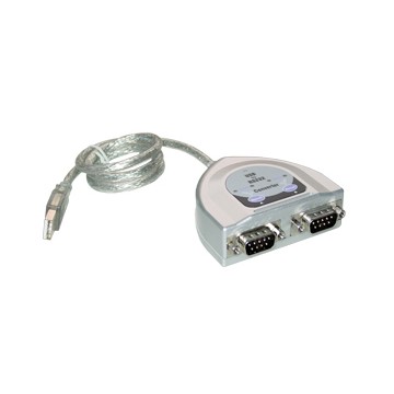 MCL Convertisseur USB / SERIE RS232 - 2 Ports