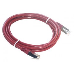 MCL Cable RJ45 Cat5e 15m Red