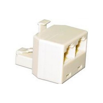 MCL RJ45-F/M/F adaptateur et connecteur de câbles