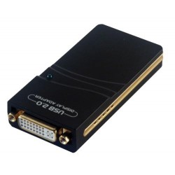 MCL USB2-DVIHR adaptateur et connecteur de câbles