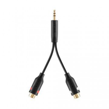 Belkin Audio Adapter 3.5mm/2xRCA M/F 0.1m