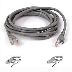 Belkin Cable patch CAT5 RJ45 snagless 1m grey