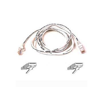 Belkin Cable patch CAT5 RJ45 snagless 1m white