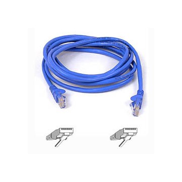 Belkin CAT5e UTP Assembled Patch Cable: Blue, 3 Meters