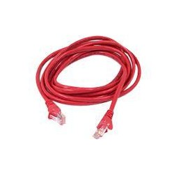 Belkin Cable Patch Cat6 RJ45 Snagless 5m red