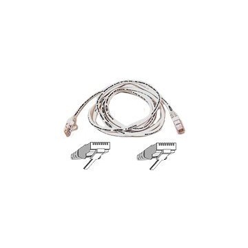 Belkin High Performance - Patch cable 5m UTP ( CAT 6 ) white