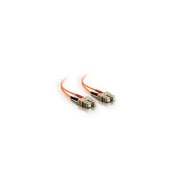 C2G 3m SC/SC LSZH Duplex 50/125 Multimode Fibre Patch Cable