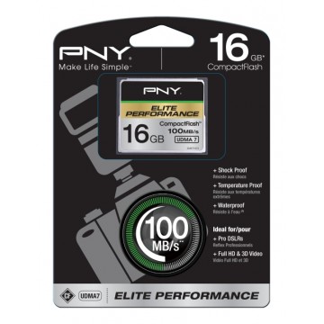 PNY CompactFlash 16GB 16Go mémoire flash