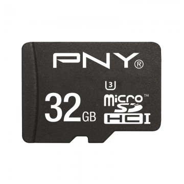 PNY MicroSDHC Turbo Performance 32GB 32Go UHS-I Class 10 mém