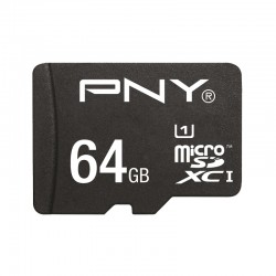 PNY MicroSDXC High Performance Kit 64GB 64Go UHS-I Class 10 